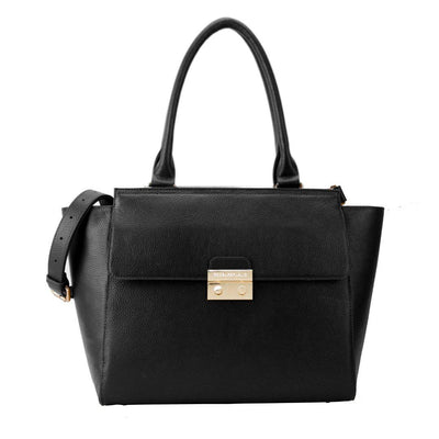 14" DANIELLE Designer Laptop Handbag | PEBBLE LEATHER | CHAMPAGNE GOLD | PRE ORDER - LATE JUNE DELIVERY
