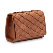 Lola Crossbody - Cognac Pirarucu