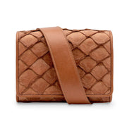 Lola Crossbody - Cognac Pirarucu
